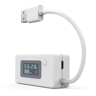 

LCD USB Charger Capacity Current Voltage Tester Meter For Phone Power Bank