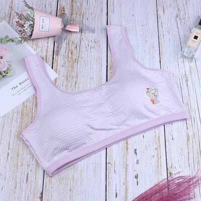 

Kids Girls Underwear Foam Bra Vest Children Underclothes Sport Undies Clothes