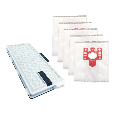 

5Dust Bags1Filter For Miele SF HA 50 SFHA50 SF AA Vacuum Cleaner Parts