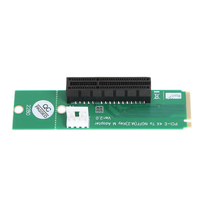 

NGFF M2 to PCI-e 4X Slot Riser Card M2 SSD Port to PCI Express Adapter