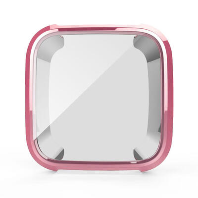 

Ultra-thin Plating TPU Case Watch Cover for Fitbit Versa Full Protection