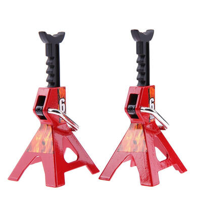 

2pcs Simulation 6Ton Scale Jack Stands for Axial SCX10 TAMIYA CC01 RC Truck