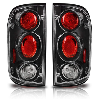 

Taillights Tail Lamps For Toyota Tacoma 2001 2002 2003 2004 Black Clear Replacement Assembly Fit
