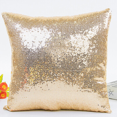 

〖Follure〗Solid Color Glitter Sequins Throw Pillow Case Cafe Home Decor Cushion Covers
