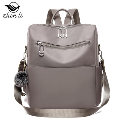

Fashion sports Oxford popular shoulder bag womens soft face small backpack overseas