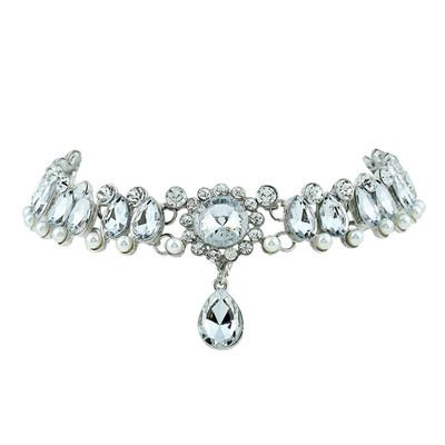 

New Design Choker Necklace Women Maxi Jewelry Crystal Statement Bead Collar Necklaces Boho Accessories