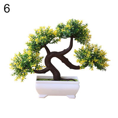

Artificial Plant Tree Bonsai Fake Potted Ornament Home Hotel Garden Decoration