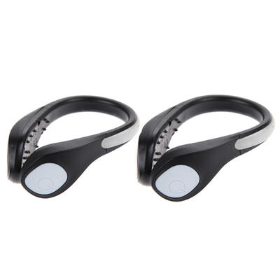 

2PC LED Luminous Shoe Clip Light Night Safety Warning Cycling Running Sport