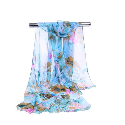 

Peony flower sunscreen shawl scarf silk scarf Decorative scarves holiday gifts