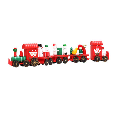 

Tailored Christmas Decorations Christmas Woods Small Train Children Kindergarten Festive