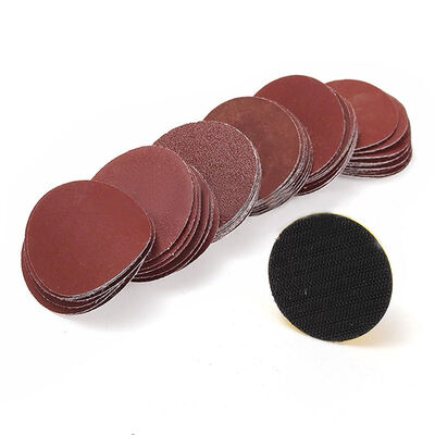 

60Pc - 2 Sandpaper Disc 50mm 14" Hook & Loop Sanding Sander Backing Pad Set