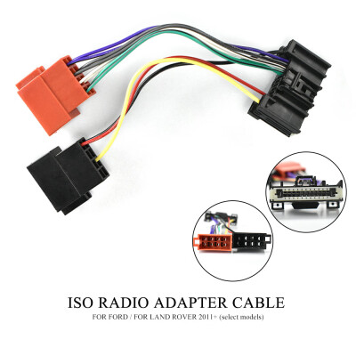 

12-140 ISO Radio Wiring Harness Adaptor connector For LAND ROVER 2011