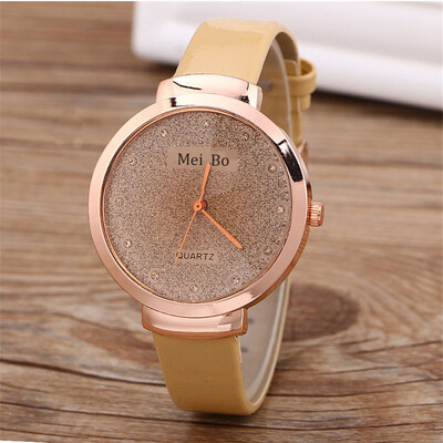 

With ladies watch female watch student fashion Korean gift fashion sand watch quartz watch