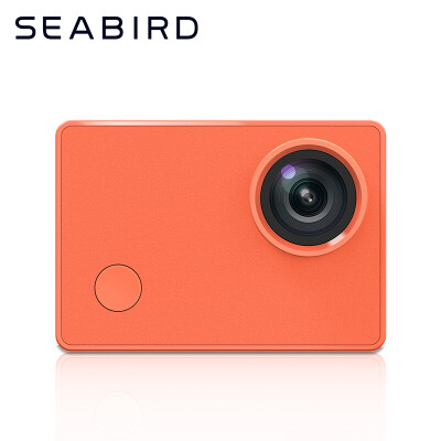 

Seabird motion camera camera vlog 4k small camera diving outdoor underwater video anti-shake camera motorcycle helmet head driving cycling recorder orange