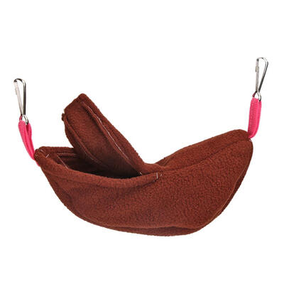

Winter Warm Banana Hamster Hammock Hang Cage Pet Birds Sleeping Nest House