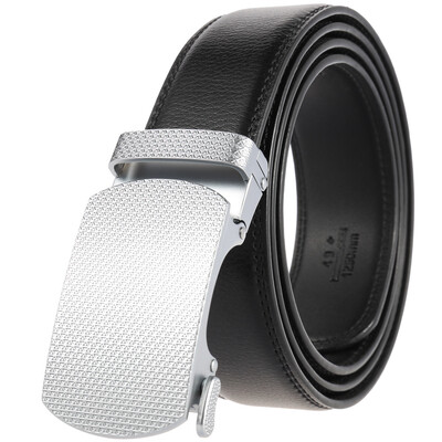 

Male Genuine Leather Strap Belts Men Quality Automatic Buckle Belts Men Real leather cowskin Novelty belt LY136-22060 harajuku