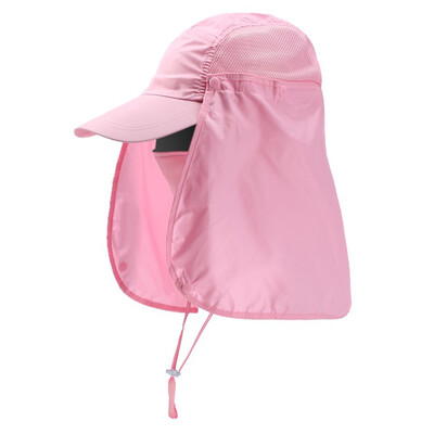 

Outdoor Sport Hiking Visor Hat UV Protection Face Neck Cover Fishing Sun Protection Cap