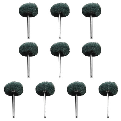 

Gobestart 10 Pcs Abrasive Wheel Buffing Polishing Wheel Set For Dremel Rotary Tool