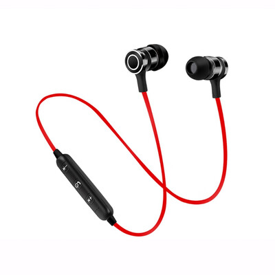 

In-ear Wireless Earphones Portable Neck Hanging Earphone Metal Magnetic for S6 Sports Bluetooth Headset Stereo for CIRCE S6-6