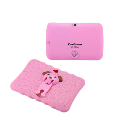 

KB-07Tab Portable Cute 512MB RAM 4GB ROM Childrens 7 Inch Tablet With Non-Slip Protective Case For Kids