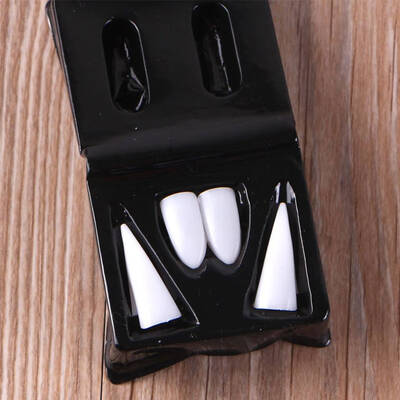 

Scary Zombie Fake Tooth Cosplay Vampire False Teeth for Festival Dancing Party Dressing Prop
