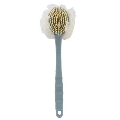 

2 in 1 Long Handle Bath Shower Back Brush Scrubber Skin Body Cleaning Tools