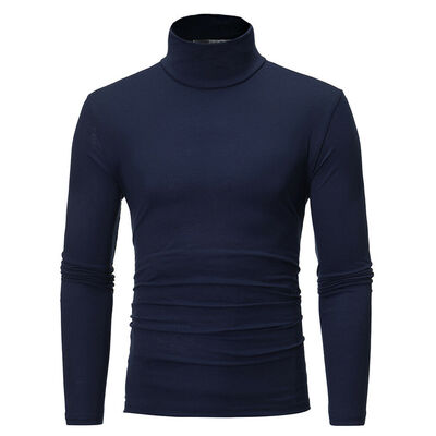 

Mens Winter Warm Cotton High Neck Pullover Jumper Sweater Tops Turtleneck