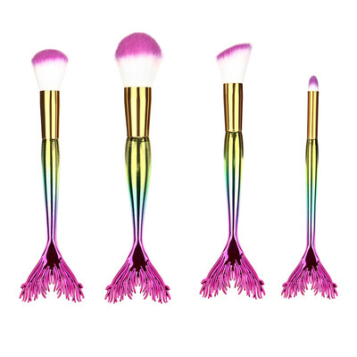 

〖Follure〗4PCS Make Up Foundation Eyebrow Eyeliner Blush Cosmetic Concealer Brushes