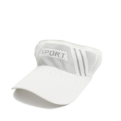 

Empty top knitted hat women running without top sun cap 100 letters new breathable duck tongue cap male tide