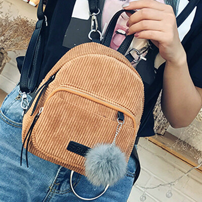 

Gobestart Women Leather Backpacks Schoolbags Travel Shoulder Bag