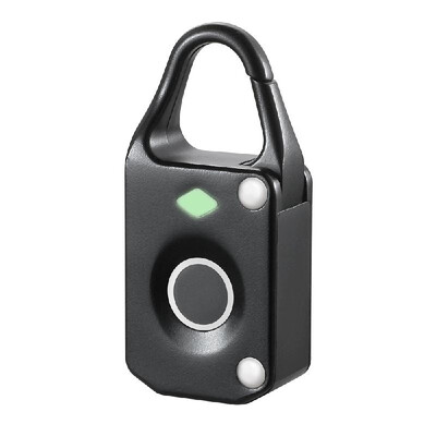 

Fingerprint Lock Intelligent Keyless USB Charge Waterproof Anti-theft Security Door Luggage Lock Golden