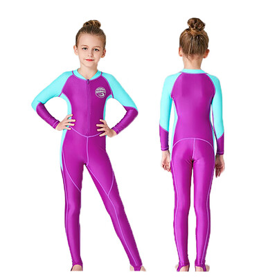 

Saidsome New Kids Wetsuit Snorkeling Jumpsuit Short Sleeve Diving Suit One-piece Swimwear diving suit diving water diving mask