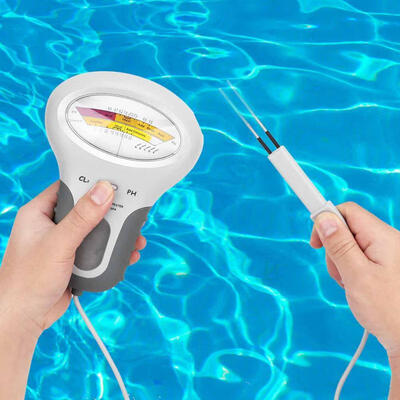 

Greensen Water Quality Tester PH Meter Chlorine Tester Water Detector for Swimming Pool without Battery