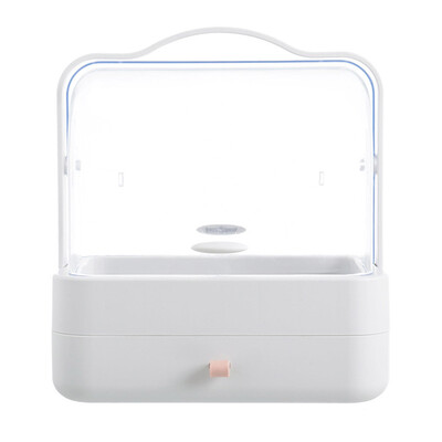 

Gobestart Dust-Proof Desktop Drawer Dresser Rack Portable Cosmetic Storage Box