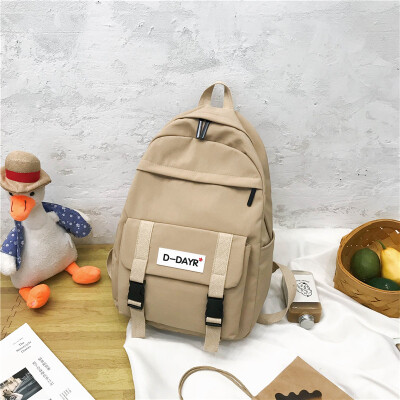 

Schoolbag female Korean version of ulzzang college student backpack Gao Zhongsheng Department Hong Kong style large capacity campu