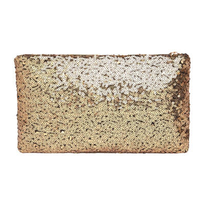 

Fashion Women Sequins Clutch Bag Retro Evening Party Glitter Envelope Bag