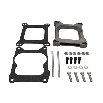 

Carb Carburetor Adapter 34" Open Carburetor Adapter 4bbl Quadrajet Manifold for Holley Edelbrock