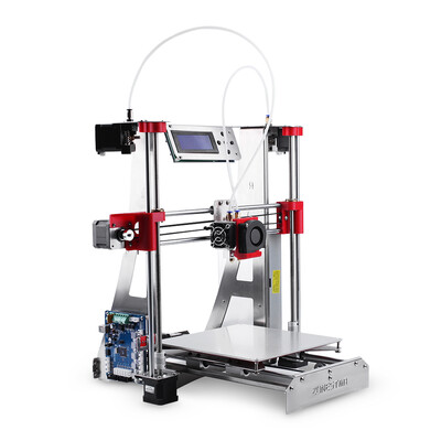 

Zonestar P802QR2 Full Acrylic 3D Printer DIY Kit with Double Extruders