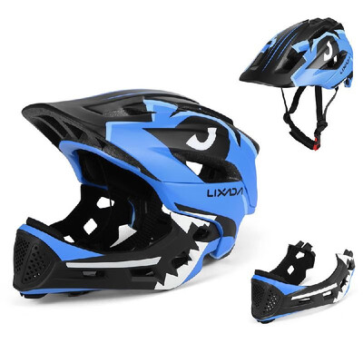 

Lixada Kids Detachable Full Face Helmet Children Sports Safety Helmet for Cycling Skateboarding Roller Skating