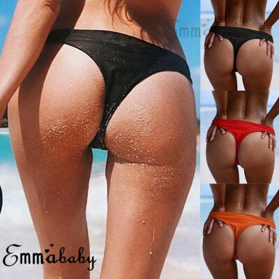 

Sexy Womens Bikini G-String Brazilian Thongs Swimwear Swimsuit Bottom Swimsuit