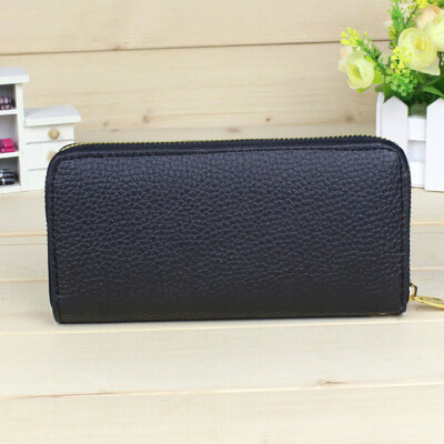 

Tailored Fashion Women Leather Zipper Wallet Clutch Card Holder Purse Lady Long Handbag