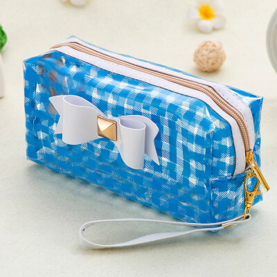 

〖Follure〗Bowknot Waterproof Cosmetic Bag Storage Bag