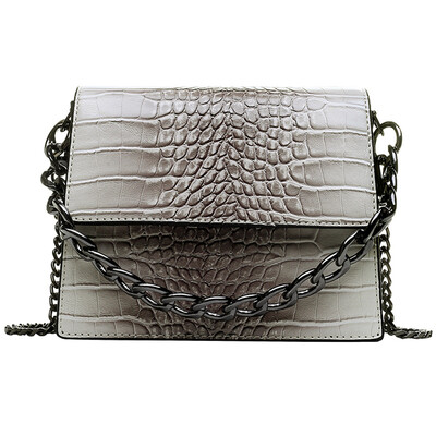 

Alligator Vintage Flap Small Women Handbag 2019 New Chain Messenger Bag Female Famous Brand Designer Crossbody Shoulder Bag sac