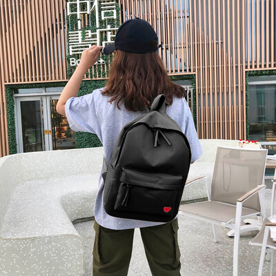 

New Fashion Womens Portable Backpack Casual Wild Cute Love Printing Backpack