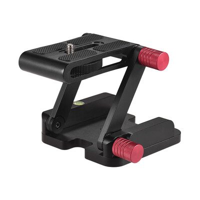 

Flexible Z Type Tilt Head Tripod Ball Head Aluminum Alloy Camera Bracket with 14 Inch Screw Folding Quick Release Plate Stand Hol