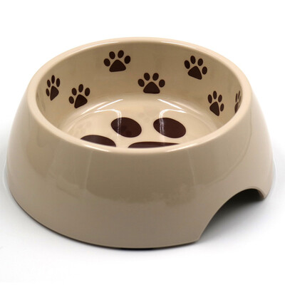 

Pet Bowl Paw Dog & Cat Bowl Food Grade Bowls For Pet Feeding Station Anti-skid Basic Feeder Easy To Clean