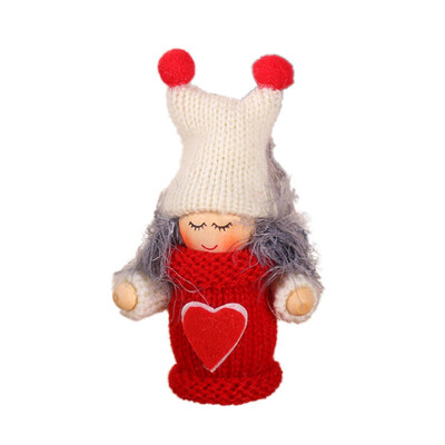 

2019 Christmas Angel BoyGirlOld Man Hanging Pendant Holiday Indoor Party Favor Seasonal Decor Christmas Tree Ornament Pendant