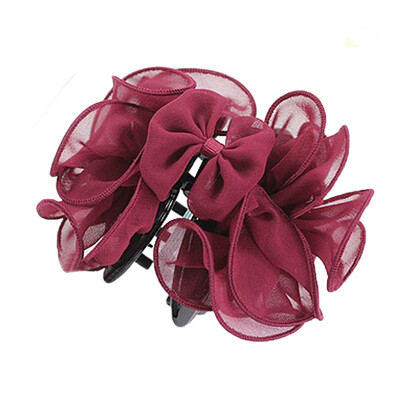 

〖Follure〗1PC New Pretty Bow Hair Ring Double Rope Elastic Hair Tie Ponytail Holder