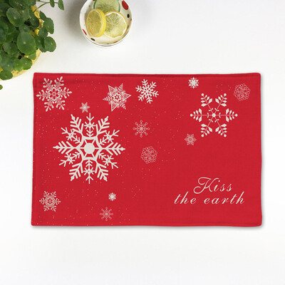 

Tailored Christmas Ddecorations Restaurant Hotel Creative Household Goods Table Mat