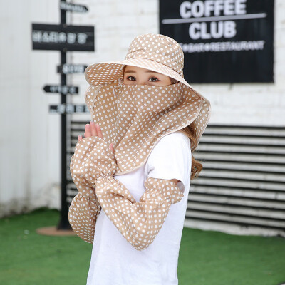 

Sunshade Hat ladies sunscreen UV mask fashion trend Joker Korean version of battery car Sun Hat summer